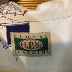 Vintage GPS Global Tracking Nautical Lighthouse Shirt Coastal Beach XL resort