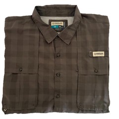 Magellan Mens 3XL Fish Gear Shirt Aransas Pass Relaxed Fit S/S Moisture Wicking