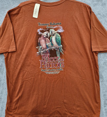 Tommy Bahama Mens T-Shirt Meet The Parrots Sippin Smokin Chillin XXL