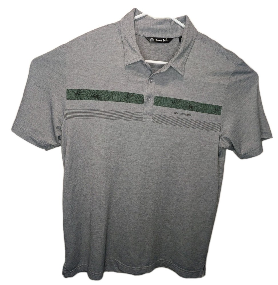 Travis Mathew Seasonal Shade Polo Shirt – Male Size Large