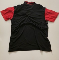 Bleecker & Mercer Racing Checkered Polo Shirt 4XL Black Red Embroidered