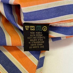 Bugatchi Uomo Mens Striped Hidden Button Down Shirt Long Sleeve Size XL