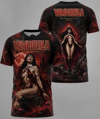 Vampirella Dark Fantasy AOP 3D T-shirt unisex all size VK13576