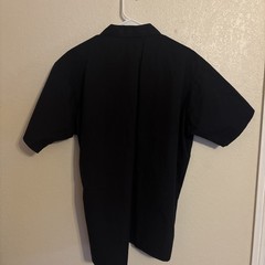Vintage Ben Davis 1/2 Zip Work Shirt XLarge Black 90s Made in USA Skater Baggy