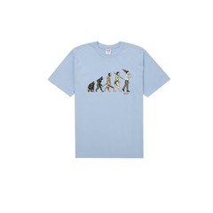 In-Hand Supreme Evolution Tee Powder Blue Size: Extra Extra Large