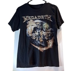 2015 MEGADETH Thrash Metal Band Skeleton Graphic T-Shirt Adult Size Medium M