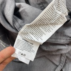 Carhartt FR Button Shirt Medium Gray Reflective CAT 2 2112 Flame Resistant ARC