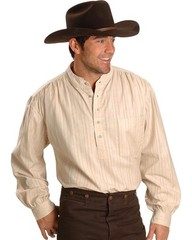 Scully Rangewear Men’s Tonal Dobby Stripe Shirt