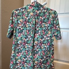 Chubbies Men’s Tropical Floral Button-Up Shirt Short Sleeve Multicolor Size S