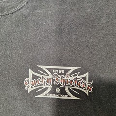Lucky 13 Apparel T Shirt Men’s Size L Black Hot Rod Motorcycle Poker Tattoo