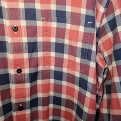 L.L.Bean Men’s Button Down Shirt Size L-Tall Plaid Multi Color Long Sleeve