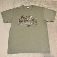 Cedar Point Snake River Expedition Boat Ride T Shirt Large Closed Six Flags