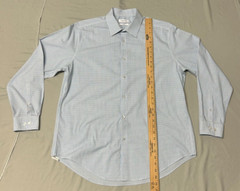 Calvin Klein Adult Man Size Large Button Up Casual Long Sleeve Shirt