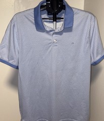 Calvin Klein Liquid Touch Polo Shirt – Men’s XL –Different Blue colors Dimond