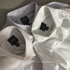 Jos A Bank Travelers Collection Lot Of 3 Long Sleeve Button Up 17/35 Shirts
