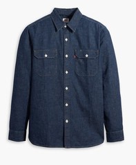 AUTHENTIC LEVI’S JACKSON WORKER HEMP RINSE BUTTON DOWN DENIM SHIRT 195730135