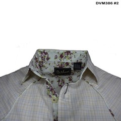 DaVinci Men’s Button Down Short Sleeve Shirt – 100% Cotton NWT Org $49.50