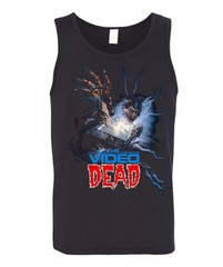 New The Video Dead Horror Indie Film Vintage Logo Graphic Unisex Tank Tops S-2XL