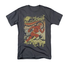 DC COMICS FLASH JUST PASSING THROUGH Licensed Men’s Graphic Tee Shirt SM-5XL