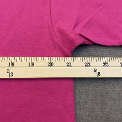 Vintage Single Stich Nature T Shirt Large Alaska Moose Pink Anvil Red Bar Tag