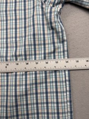 Duluth Trading Wrinklefighter Button Down Shirt Mens LT Multicolor Check Plaid