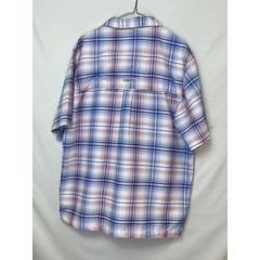 Habit Men’s L Patriotic Red/White/Blue Vented Fishing Shirt Button Front Outdoor