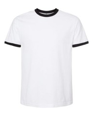 Custom-Printed Ringer Tees In Colours – Soft and Lightweight Cotton Fabric