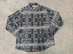 WP Weatherproof Men’s Button-Up Long-Sleeve Shacket Southwest Pattern NWT