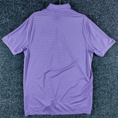 Wailea Golf Club Maui Dunning Golf Polo Shirt Blue & White Men’s Medium *READ*