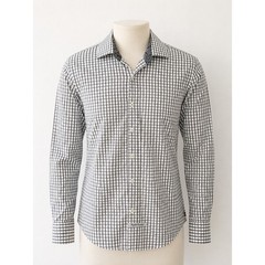 English Laundry Christopher Wicks Button Up Shirt White Black Check / 16-34/35