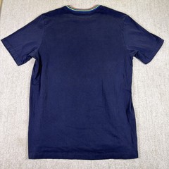 Nike FC Barcelona T Shirt Mens Large Navy Soccer Futbol Graphic Tee Barca FCB