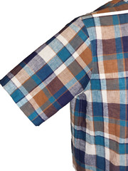 Daniel Cremieux Mens Small Button Up Plaid Shirt, Multicolor, Pocket, Slit Sides