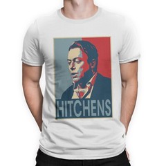 Christopher Hitchens T-Shirt Philosopher Atheist British Icon T Shirt Gift Tee