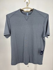 Johnnie-O Runner Featherweight PREP-FORMANCE T-Shirt Mens S Wake Gray NWT