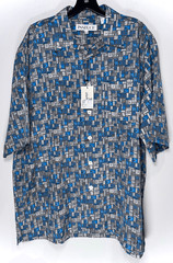 Inserch polyester button down shirt size large