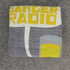 Danger Radio Band T Shirt L VTG Y2K Merch Funk Emo Rock Concert Tour Tee