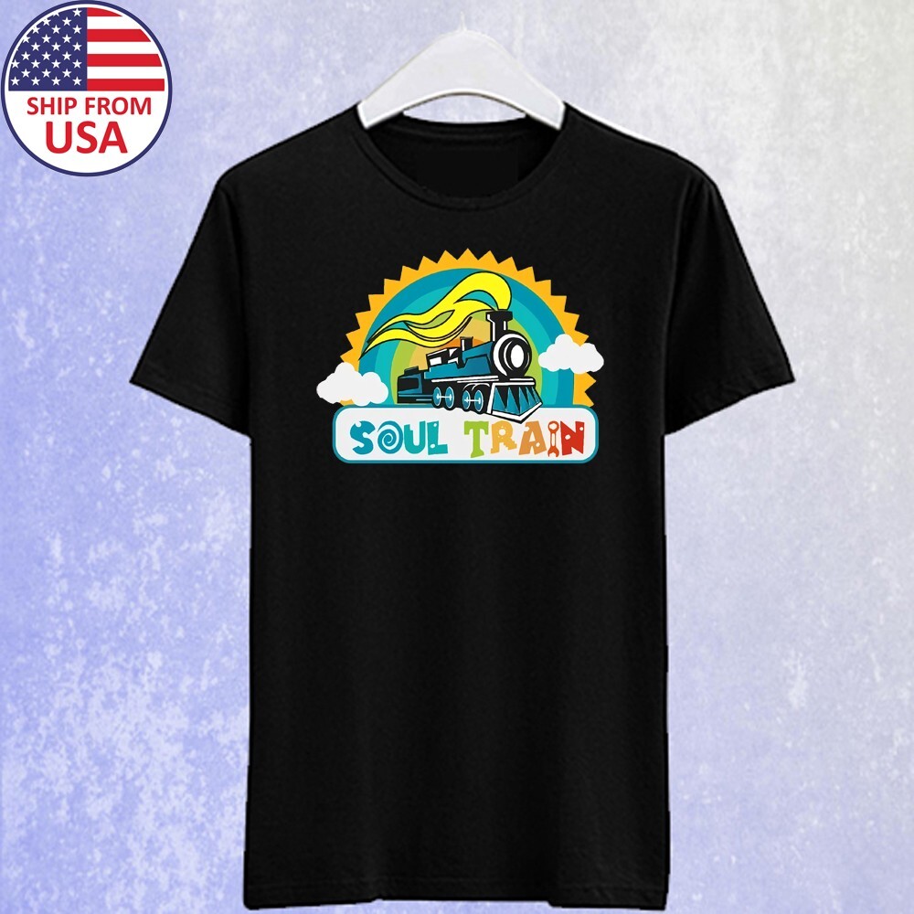 Soul Train Tv Show Men’s Black Size S-5XL