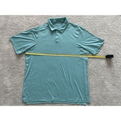 Lululemon Logo Pro Snap Front Performance Short Sleeve Polo XXL Golf Tennis