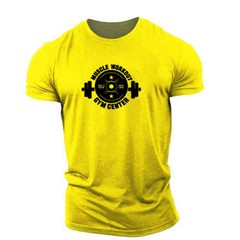 Fitness Sport Shirt Muscle Training Shirt Bodybuilding Top