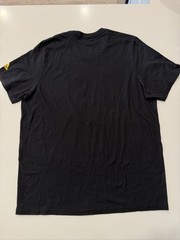 adidas Amplifier Tee T-Shirt Men’s XL/TG Black Yellow Cotton Adiclub Logo