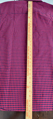 Walls Workers Flex Shirt Button Down Stretch Relaxed Fit Red Navy Mens XL/XXL?