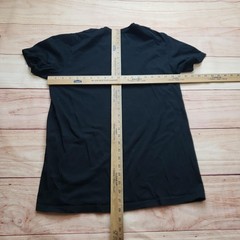 Goodfellow & Co Shirt Mens M Black Basic Cotton Crew Neck Tagless Tee Adult