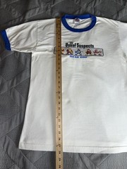 Vintage Capcom Mega Man The Usual Suspects Shirt 8-Bit Pixel Art Graphic Medium
