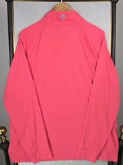 VINEYARD VINES x IVANHOE CLUB Mens 2XL Bright Pink 1/4 Zip Performance Pockets