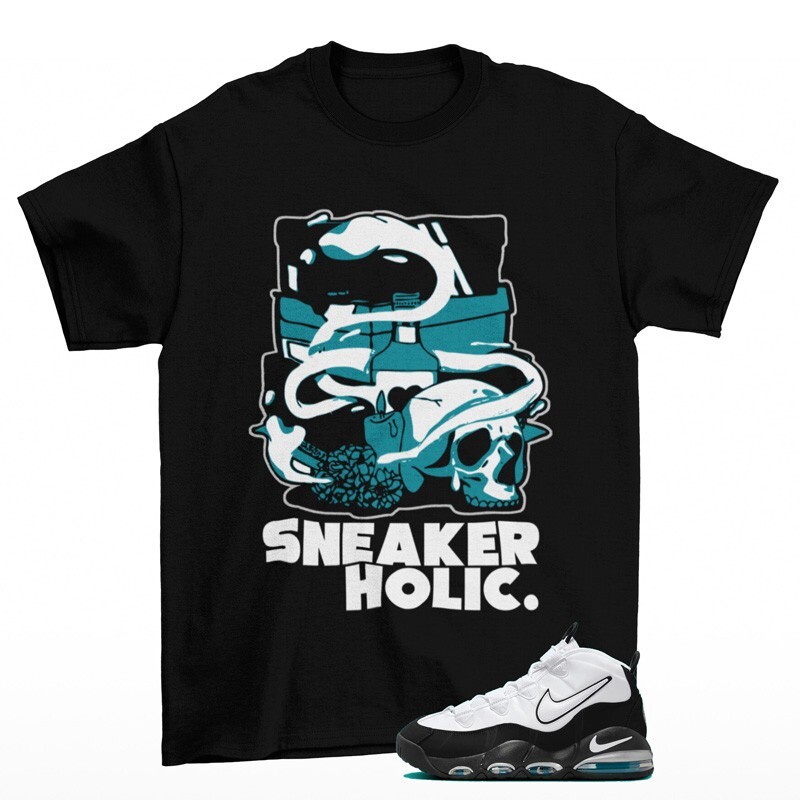Sneaker Holic Shirt to Match Air Max Uptempo 95 Mystic Teal 311090-100