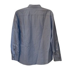 Men’s UNTUCKit Long Sleeve Button Down Blue Dress Shirt XL Work Office Casual