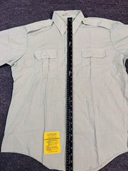 Vintage US Army Short Sleeve Dress Shirt AG-415 17.5” Cold War Era Unissued?