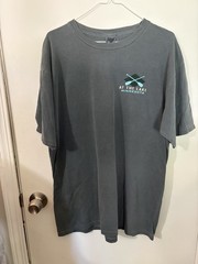 NWOT Men’s Blue 84 Large At The Lake Minnesota Graphic Tee – Slate Blue