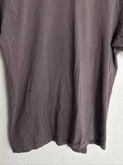 Maison Article Premium Essentials T Shirt Men XL Crewneck Brown Tee Short Sleeve