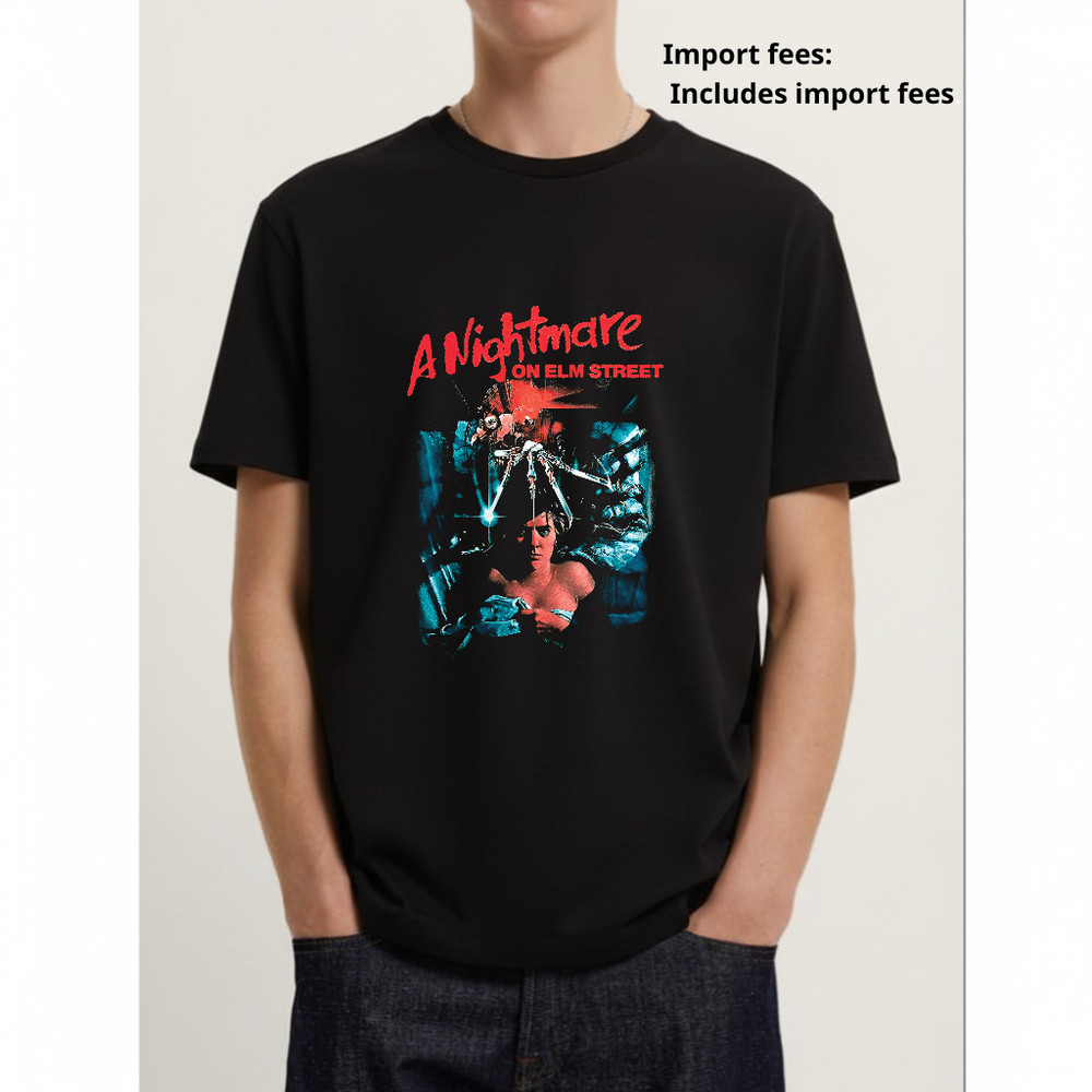 Nightmare on Elm Street T-Shirt, Nancy Thompson & Freddy Krueger, Unisex Tee